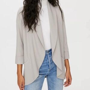 Wilfred ARITZIA Gray Concrete Chevalier Blazer Size 2